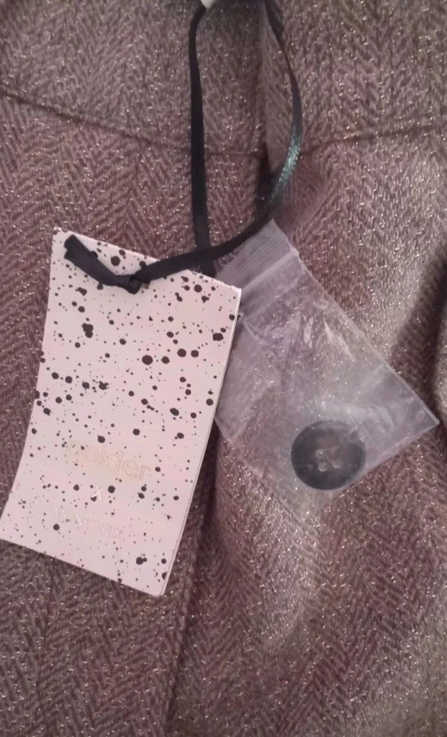 Polder Monoprix- Calça lã-Tamanho 36-Novo com etiqueta – photo 9